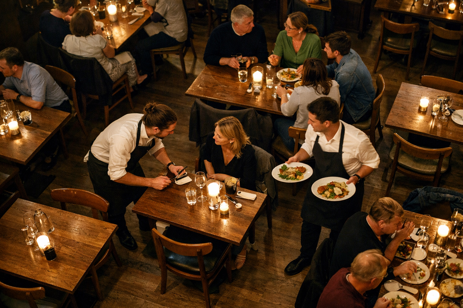 AI w restauracjach: realne obłożenie stolików - wizualizacja do artykułu