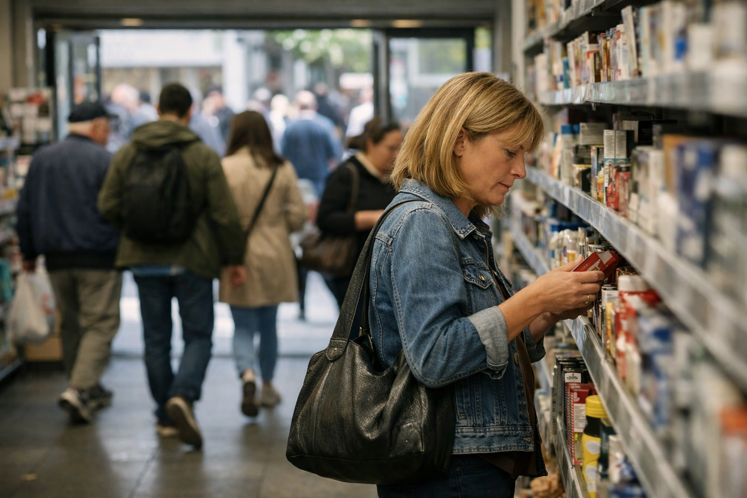 Ile czasu klient powinien spędzać przy półce? - wizualizacja do artykułu
